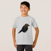 Bruine cowbird t-shirt (Voorkant volledig)