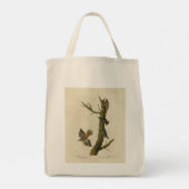 Bruine Creeper, Pygmy Nuthatch uit Audubon's vogel Tote Bag (Achterkant)
