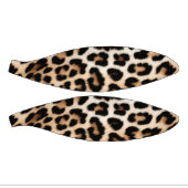 Bruine crème luipaard print basketbal (Panelen)