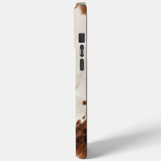 Bruine crème zwart zuidwesten Koeienhuid Case-Mate iPhone Case (Achterkant / Links)