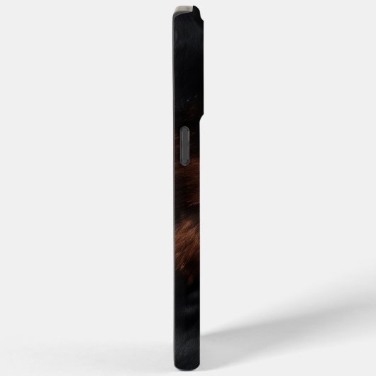 Bruine crème zwart zuidwesten Koeienhuid Case-Mate iPhone Case (Achterkant / Rechts)