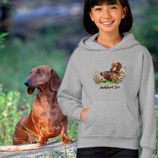 Bruine Dachshond Hou Van Mijn Hond