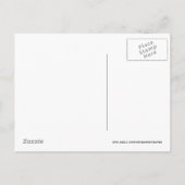 Bruine Damask Save the Date Aankondigingskaart (Achterkant)