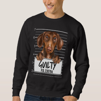 Bruine Dasmugshot Schuldig Hond Trui