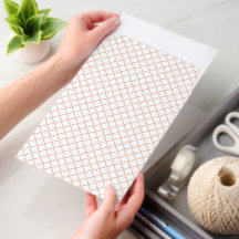 Bruine diagonale vierkanten verzend envelop mailer