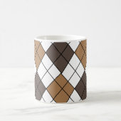 Bruine Diamant Argyle Koffiemok (Center)