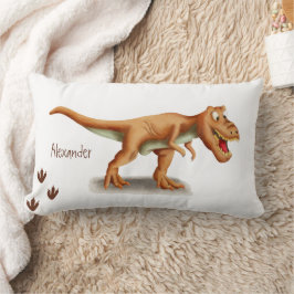 Bruine Dinosaurus T-Rex Tyrannosaurus Illustratie Kussen