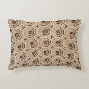 Bruine doek accent kussen