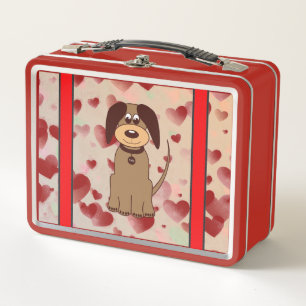 Bruine Dog Lunch Box