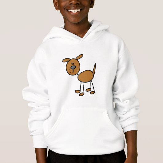 Bruine Dog Tshirts en Gifts (Voorkant)