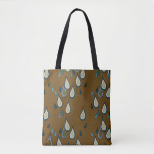 “Bruine door de natuur geïnspireerde eco-tas” Tote Bag
