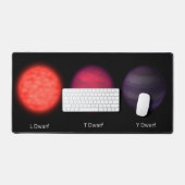 Bruine dwergen zoals gezien door een interstellair bureaumat (Keyboard & Muis)