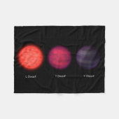 Bruine dwergen zoals gezien door een interstellair fleece deken (Voorkant (Horizontaal))