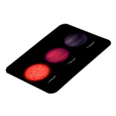 Bruine dwergen zoals gezien door een interstellair magneet (Linkerzijde)