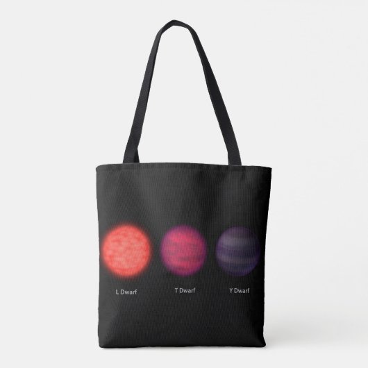 Bruine dwergen zoals gezien door een interstellair tote bag (Achterkant)