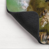 Bruine eekhoorn tussen takken - Canadian Wildlife Muismat (Hoek)