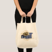 Bruine eenden op het dak tote bag (Voorkant (product))