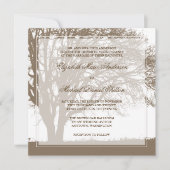 Bruine eik Boom Vall Weddenschap Kaart (Voorkant)