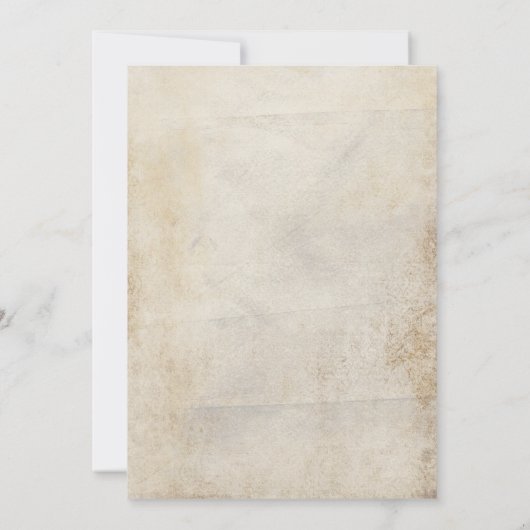  bruine eikenboom — roep-donkeroor kaart (Achterkant)