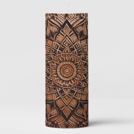 Bruine Elegante Mandala