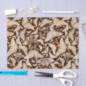 Bruine en beige Butterflies Tissuepapier (Craft)