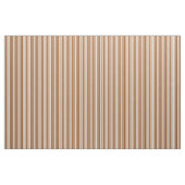 Bruine en beige kleurde lijnen stof (Yard (91,4 cm))