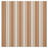 Bruine en beige kleurde lijnen stof (Swatch)