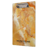 Bruine en beige marmer Stone textuur Klembord (Links)