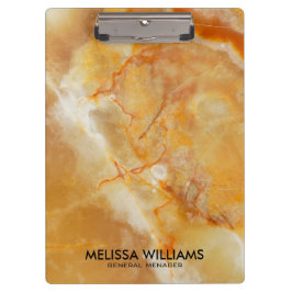 Bruine en beige marmer Stone textuur Klembord