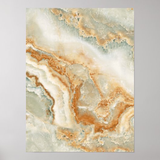Bruine en beige steen textuur poster (Voorkant)