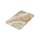 Bruine en beige steentextuur badmat (Gekanteld)