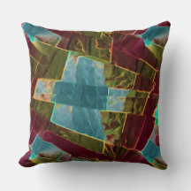 Bruine en blauwe gespikkelde uitziende gesneden wa