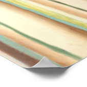 Bruine en blauwe vogel op een bijkantoor die omhoo poster (Hoek)