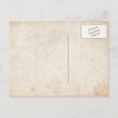 Bruine en Blauwgroen wilde paarden sparen de datum Aankondigingskaart (Achterkant)