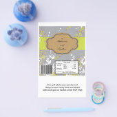 Bruine en grijze karbonadebonade met groot Snoep Flyer (Enkel)