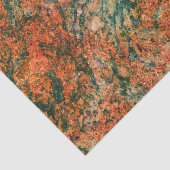 Bruine en groene marmer afdruk tissuepapier (Detail)