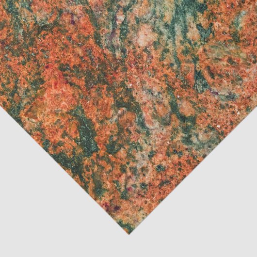 Bruine en groene marmer afdruk tissuepapier (Detail)