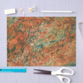 Bruine en groene marmer afdruk tissuepapier (Craft)