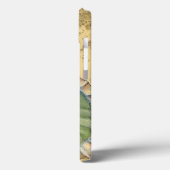 Bruine en groene zeeschelp Case-Mate iPhone case (Achterkant / Links)