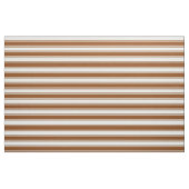Bruine en Mint Cream Lines Stof (Fat Quarter)