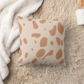 Bruine en roomgespikkelde kussen (Deken)