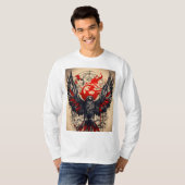 Bruine en trotse T-shirt Design (Voorkant volledig)
