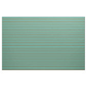 Bruine en Turquoise Lines Stof (Yard (91,4 cm))