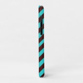 Bruine en waterige strepen Case-Mate iPhone case (Achterkant/links)
