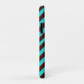 Bruine en waterige strepen Case-Mate iPhone case (Achterkant/rechts)