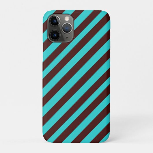 Bruine en waterige strepen Case-Mate iPhone case (Achterkant)