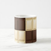 Bruine en witte chocolade koffiemok (Center)