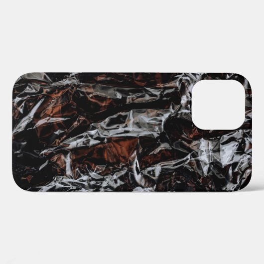 Bruine en witte gedroogde bladeren Case-Mate iPhone case (Achterkant (horizontaal))