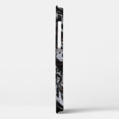 Bruine en witte gedroogde bladeren Case-Mate iPhone case (Achterkant / Links)