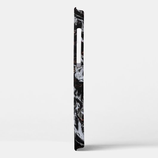 Bruine en witte gedroogde bladeren Case-Mate iPhone case (Achterkant / Links)